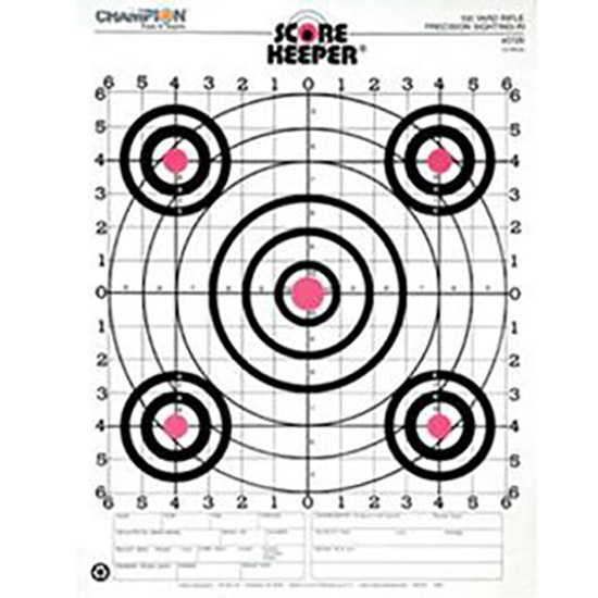 CHAMP TARGET 100YD RIFLE SIGHT IN (12) - Hunting Accessories